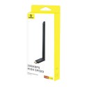 ZEWNĘTRZNA KARTA SIECIOWA USB WIFI 2.4GHZ 300MB/S Z ANTENĄ 6DBI CZARNA