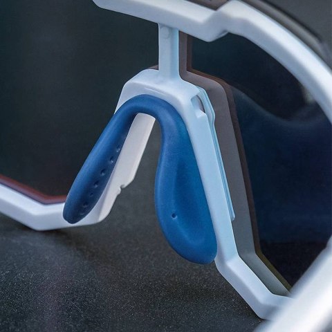 OKULARY ROWEROWE Z POLARYZACJĄ I FILTREM UV 400 BIAŁE OKULARY ROWEROWE Z POLARYZACJĄ I FILTREM UV 400 BIAŁE