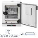 INKUBATOR LABORATORYJNY CIEPLARKA Z WYMUSZONYM OBIEGIEM POWIETRZA 70C 43 L