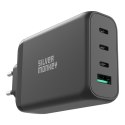 ŁADOWARKA SIECIOWA GAN 130W 3X USB-C PD 1X USB-A 3.0 QC CZARNA