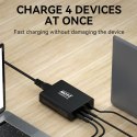 ŁADOWARKA SIECIOWA GAN 240W USB-A 3X USB-C CZARNA