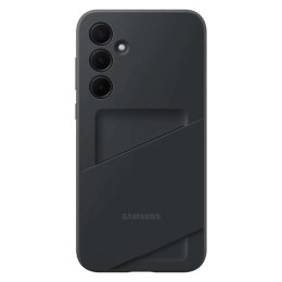 ORYGINALNE ETUI CARD SLOT CASE Z KIESZENIĄ NA KARTY DO SAMSUNG GALAXY A35 CZARNE