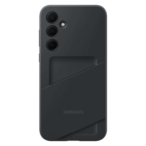 ORYGINALNE ETUI CARD SLOT CASE Z KIESZENIĄ NA KARTY DO SAMSUNG GALAXY A35 CZARNE