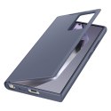 ORYGINALNE ETUI CASE SMART VIEW WALLET Z KLAPKĄ DO SAMSUNG GALAXY S24 ULTRA FIOLETOWY