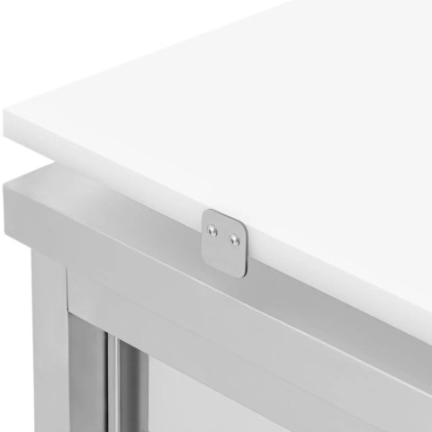 SZAFKA GASTRONOMICZNA WOLNOSTOJĄCA Z DESKĄ DO KROJENIA STAL 140 X 60 CM SZAFKA GASTRONOMICZNA WOLNOSTOJĄCA Z DESKĄ DO KROJENIA STAL 140 X 60 CM