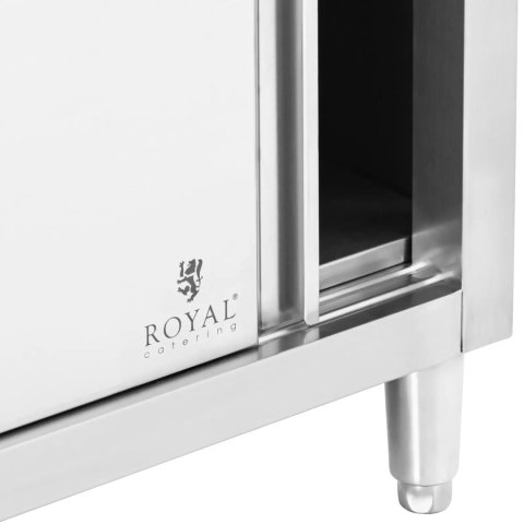 SZAFKA GASTRONOMICZNA WOLNOSTOJĄCA Z DESKĄ DO KROJENIA STAL 140 X 60 CM SZAFKA GASTRONOMICZNA WOLNOSTOJĄCA Z DESKĄ DO KROJENIA STAL 140 X 60 CM