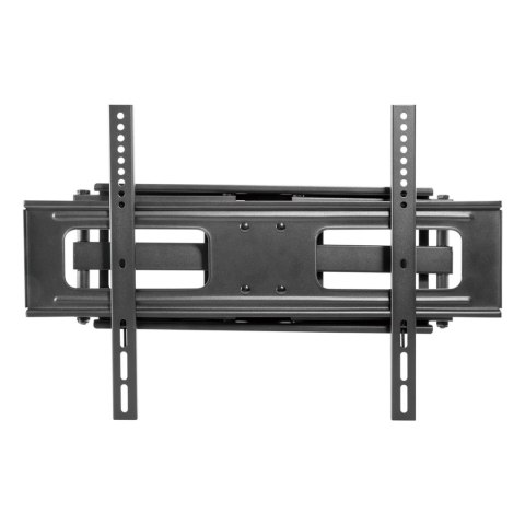 UCHWYT ŚCIENNY UCHYLNY DO MONITORA VESA DO 50 KG CZARNY UCHWYT ŚCIENNY UCHYLNY DO MONITORA VESA DO 50 KG CZARNY
