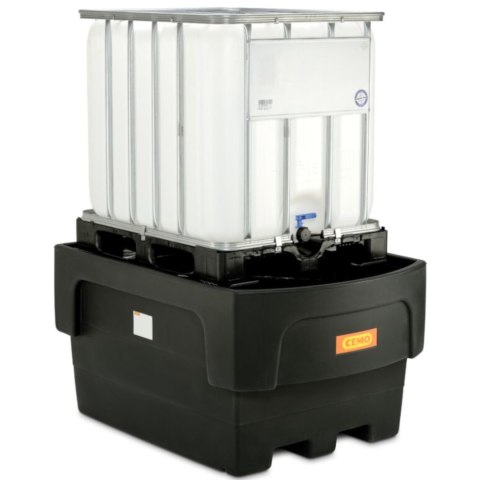 WANNA WYCHWYTOWA PODSTAWA POD 1 ZBIORNIK IBC 1100L PLASTIKOWA PE CEMO 10950 WANNA WYCHWYTOWA PODSTAWA POD 1 ZBIORNIK IBC 1100L PLASTIKOWA PE CEMO 10950