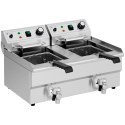 FRYTOWNICA PODWÓJNA DWUKOMOROWA 2 X 11 L 6000 W