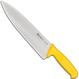 NÓŻ RZEŹNICZY DO DROBIU SUPRA COLORE HACCP 260/410 MM - ŻÓŁTY