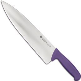 NÓŻ RZEŹNICZY DO MIĘSA SUPRA COLORE HACCP 300/450 MM - FIOLETOWY