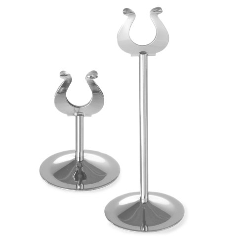 Stojak podstawka na kartę MENU stal nierdzewna wys. 200mm - Hendi 665510 Stojak podstawka na kartę MENU stal nierdzewna wys. 200mm - Hendi 665510