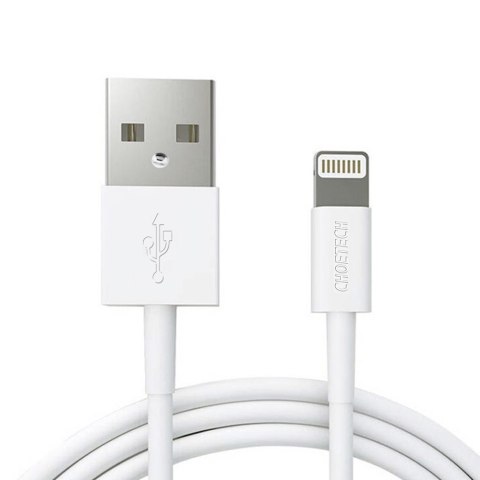 Kabel przewód USB-A - Lightning MFI 1.8m certyfikowany biały Kabel przewód USB-A - Lightning MFI 1.8m certyfikowany biały
