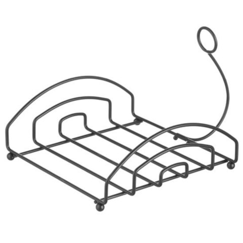 Serwetnik stojak na serwetki ze stali nierdzewnej czarny 155x160 mm - Hendi 427156 Serwetnik stojak na serwetki ze stali nierdzewnej czarny 155x160 mm - Hendi 427156