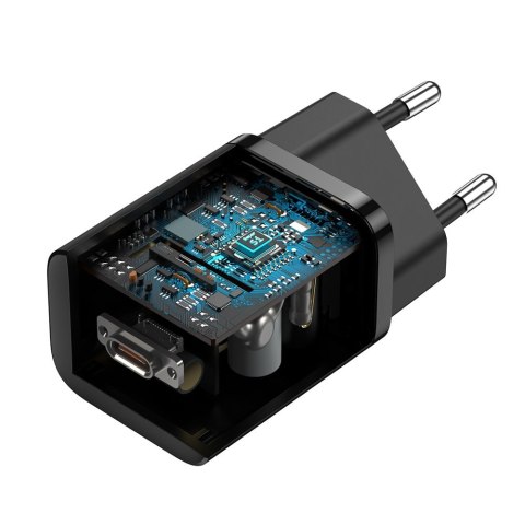 Super szybka ładowarka USB-C 25W Power Delivery Quick Charge - czarny Super szybka ładowarka USB-C 25W Power Delivery Quick Charge - czarny