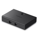 Switch adapter przełącznik przejściówka 2x USB-B - USB-A - czarny