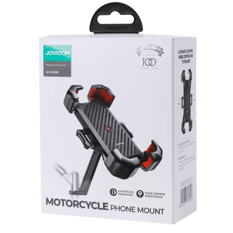 Uchwyt mocowanie na telefon smartfon motocyklowy na kierownicę czarny Uchwyt mocowanie na telefon smartfon motocyklowy na kierownicę czarny