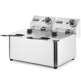 FRYTOWNICA GASTRONOMICZNA KITCHEN LINE 6KW 230V 2 X 4L - HENDI 205846