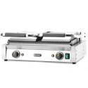 KONTAKT GRILL KONTAKTOWY RYFLOWANY PODWÓJNY 3600W - HENDI 263709