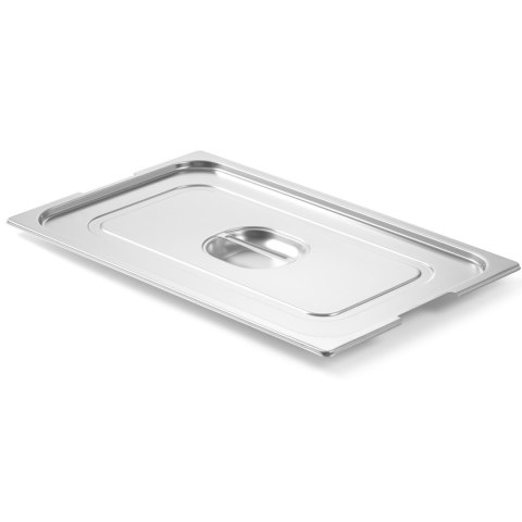 POKRYWKA DO POJEMNIKA GN PROFI LINE Z WYCIĘCIEM NA UCHWYTY GN1/2 265X325MM STAL NIERDZEWNA - HENDI 804223 POKRYWKA DO POJEMNIKA GN PROFI LINE Z WYCIĘCIEM NA UCHWYTY GN1/2 265X325MM STAL NIERDZEWNA - HENDI 804223