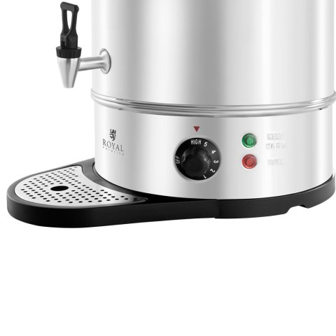WARNIK PODGRZEWACZ Z KRATKĄ OCIEKOWĄ DO WODY GRZAŃCA STAL NIERDZEWNA 230V 10L WARNIK PODGRZEWACZ Z KRATKĄ OCIEKOWĄ DO WODY GRZAŃCA STAL NIERDZEWNA 230V 10L
