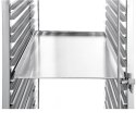 WÓZEK STALOWY DO TRANSPORTU TAC BLACH PIEKARNICZYCH 15 X 60X40CM - HENDI 810651