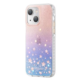 Etui pokrowiec w gwiazdki iPhone 14 Plus Heart Star Series ZODIAC