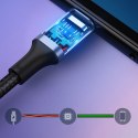 Kabel przewód USB-C Power Delivery 100W Quick Charge FCP 5A 3m szary