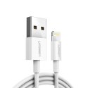 Kabel przewód do iPhone USB - Lightning MFI 1m 2.4A biały