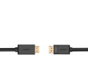 Przejściówka kabel z DisplayPort na HDMI 4K 30Hz 32 AWG 1.5m czarny