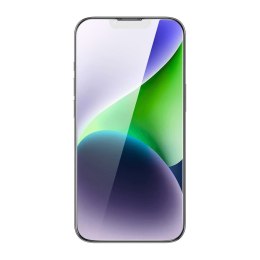 Szkło hartowane do iPhone 14 Plus / 13 Pro Max z osłoną na głośnik 0.4mm ZESTAW