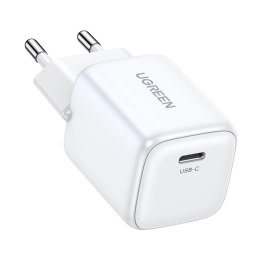 Szybka ładowarka sieciowa GaN 1x USB-C 20W PD Nexode Mini biała