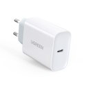 Szybka ładowarka sieciowa USB-C Power Delivery 30 W Quick Charge 4.0 biały