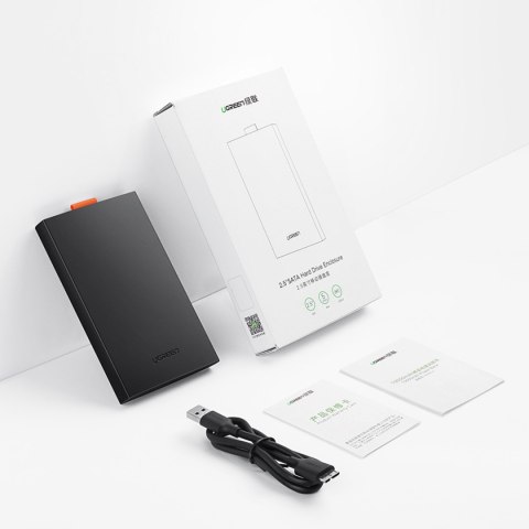 Kieszeń obudowa dysku SSD HDD 2.5'' USB 3.0 SATA czarna Kieszeń obudowa dysku SSD HDD 2.5'' USB 3.0 SATA czarna