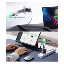 Ładowarka sieciowa Speed Series 30W USB-C PD QC AFC FCP czarna