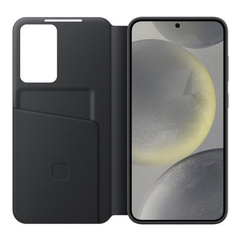 Oryginalne etui pokrowiec do Samsung Galaxy S24 kieszeń na kartę Smart View Wallet czarne Oryginalne etui pokrowiec do Samsung Galaxy S24 kieszeń na kartę Smart View Wallet czarne