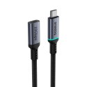 Przedłużacz kabla przewodu USB-C High Definition Series 10Gb/s 1m czarny