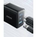 Szybka ładowarka sieciowa 2x USB-C USB-A 32W wtyczka angielska UK 32W czarna