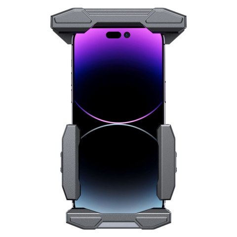 Uchwyt na telefon na kierownicę motocykla roweru wózka czarny Uchwyt na telefon na kierownicę motocykla roweru wózka czarny