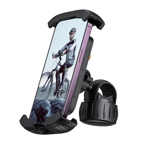 Uchwyt rowerowy do telefonu QuickGo na kierownicę czarny Uchwyt rowerowy do telefonu QuickGo na kierownicę czarny
