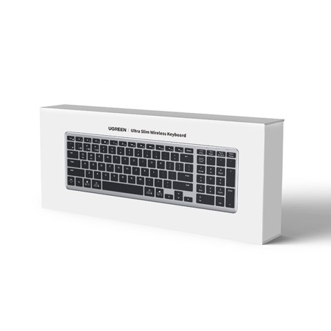 Bezprzewodowa klawiatura NumLock KU005 Bluetooth 2.4 GHz czarna Bezprzewodowa klawiatura NumLock KU005 Bluetooth 2.4 GHz czarna