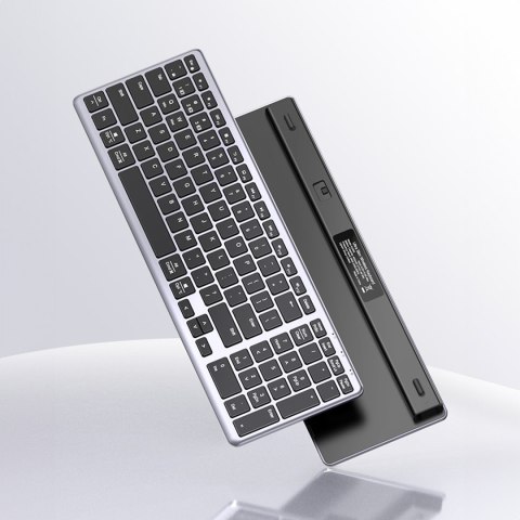 Bezprzewodowa klawiatura NumLock KU005 Bluetooth 2.4 GHz czarna Bezprzewodowa klawiatura NumLock KU005 Bluetooth 2.4 GHz czarna