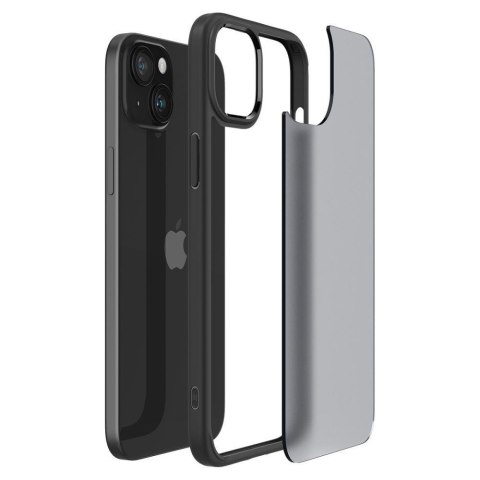 Etui Ultra Hybrid na iPhone 15 przezroczysto-czarne Etui Ultra Hybrid na iPhone 15 przezroczysto-czarne