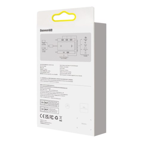 Lite Series przejściówka HUB USB-C 4x USB 3.0 25cm czarny Lite Series przejściówka HUB USB-C 4x USB 3.0 25cm czarny