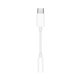 Oryginalny adapter audio Apple USB-C - mini jack 3.5mm biały