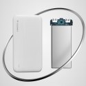 Powerbank Li-Po 10000mAh 2xUSB biały