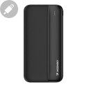 Powerbank Li-Po 10000mAh 2xUSB czarny