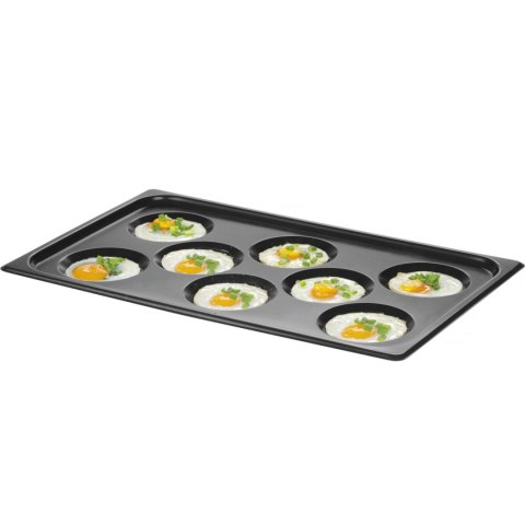 Blacha do 8 jajek sadzonych omletów pancakes Convectomat Eggplate GN 1/1 TEFLON