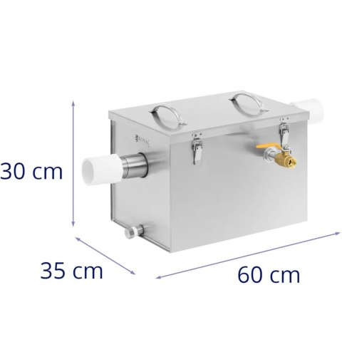 Separator oddzielacz tłuszczu gastronomiczny podzlewowy 21 l Separator oddzielacz tłuszczu gastronomiczny podzlewowy 21 l