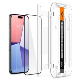 Szkło hartowane Glas.tR EZ Fit FC na iPhone 15 Pro Max czarne